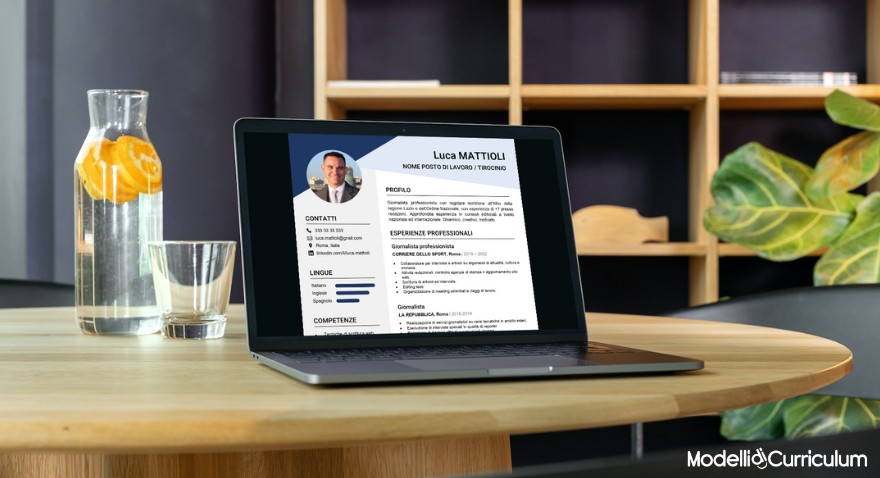 esempio curriculum vitae italiano