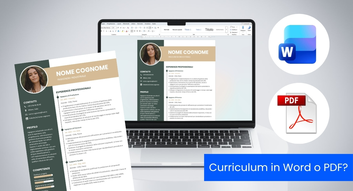 curriculum vitae in formato word o pdf