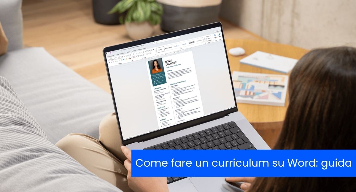 come fare un curriculum su word