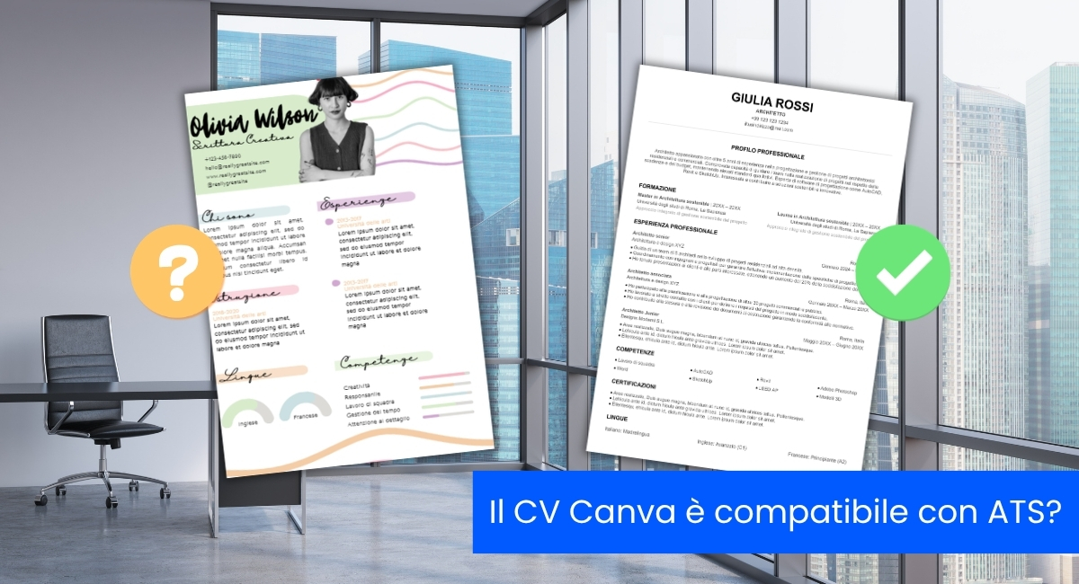 curriculum canva compatibile con ats