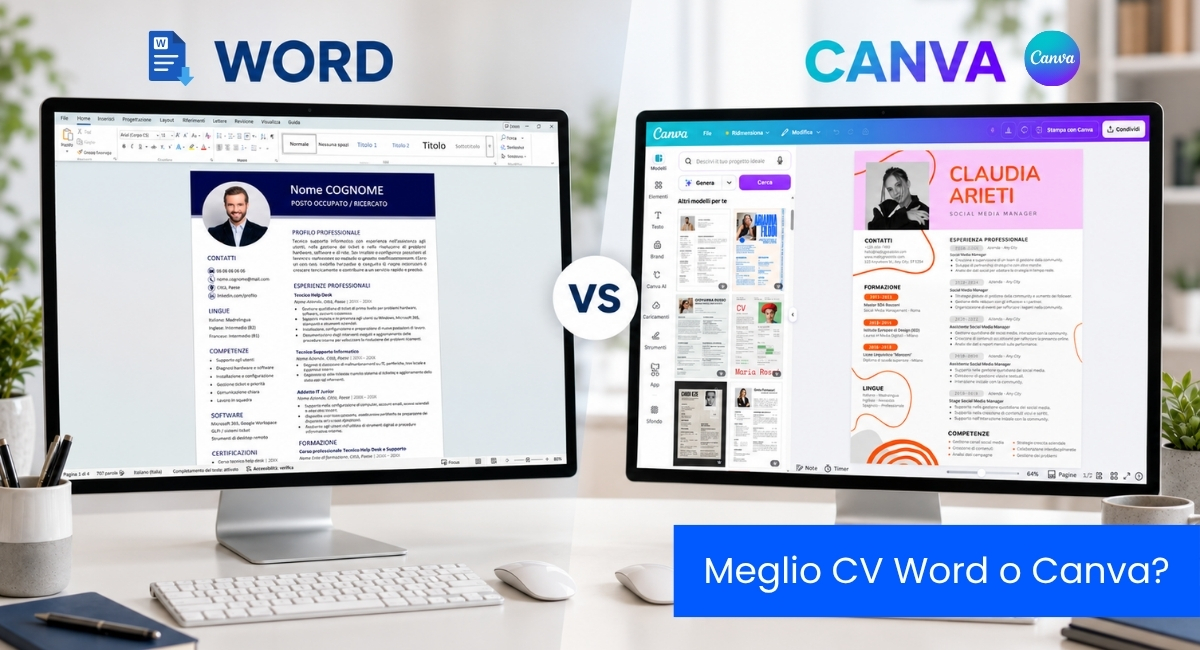 meglio cv word o canva